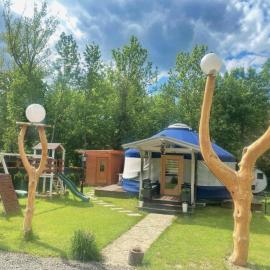 Slow Flow Glamp - sauna, basen i jacuzzi