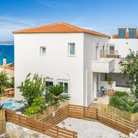 Kalyves Mili's house sea view
