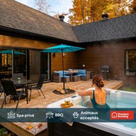 Roitelet Private Hot Tub Luxury Escape, Pool table , Golf & Lake