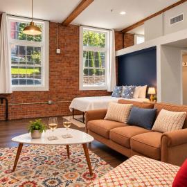 Jennifer's Stylish Downtown Brick Foundry Escape