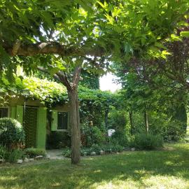 La Tonnelle, clim, jardin