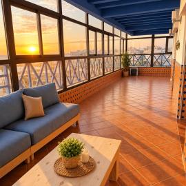 Apartamento Asilah Terraza con Vistas al Mar