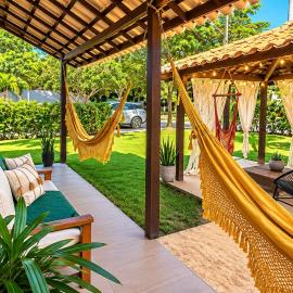 Casa Cabana na praia ipioca Hibiscus Maceió