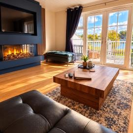 Barneys Retreat - Lakeside Getaway: South Cerney şehrinde bir otel