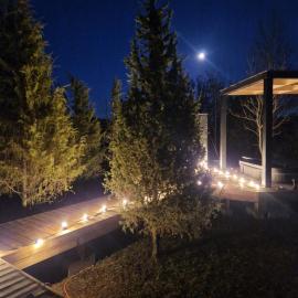 Juniper Minivillad jacuzzi ja saunaga