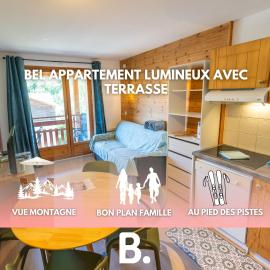 Bel appartement au pied des pistes avec terrasse ensoleillée - Pelvoux-Vallouise
