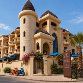 Laourient Apartments, Café & Restaurant - Bagdhadi, Mahdia, готель у місті Махдія