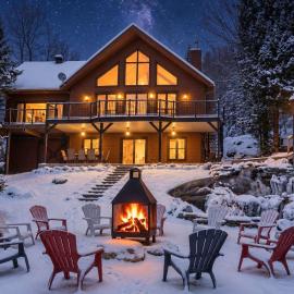 Spa & pool Access - Refuge au fil des saisons