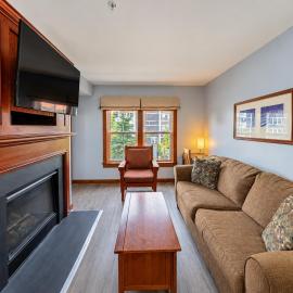Pool-View King Ski-InOut Village Center Sleeps 5