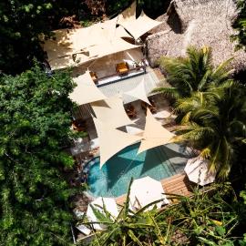 Hotel Michanti, hotell i El Zonte