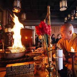 高野山 宿坊 熊谷寺 -Koyasan Shukubo Kumagaiji-, hotel u gradu Kojasan