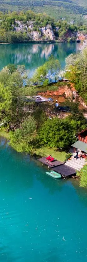 Jajce,Plivsko jezero, Hotel in Jajce