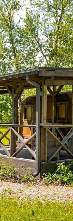 Romantic stay in apple tree park - Vintage Gaz-63, Hotel in Nākotne