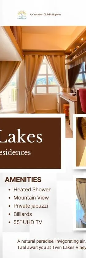 Twin Lakes Vineyard Residences Tagaytay Shiraz Building, Hotel in Laurel
