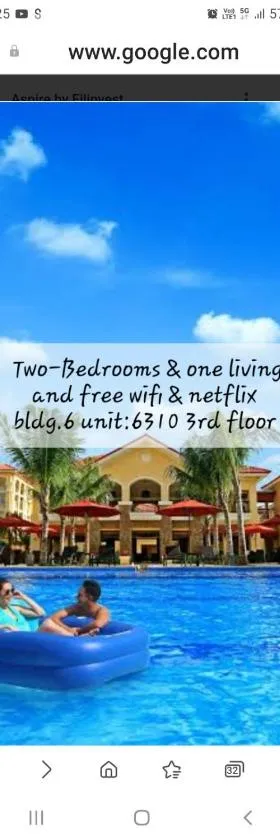 Two-Bedroom at San Remo Oasis, Hotel in Cebu City