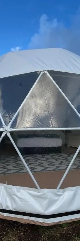 Spacious Dome Tent Glamping Camping Laie North Shore Oahu, Hotel in Laie