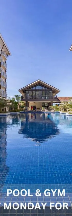 617A Condotel Near Airport &Mall with Pool,Gym,Netflix, Hotel in Mactan Cebu International