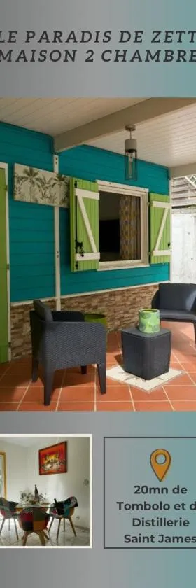 Le Paradis de Zette, Hotel in La Trinité