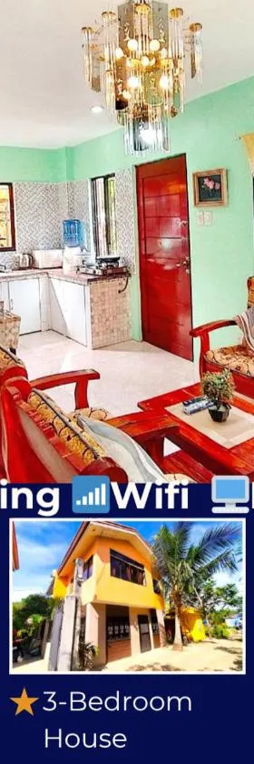 Family Friendly Entire House 4 minutes to Beach, Hotel in Liloan
