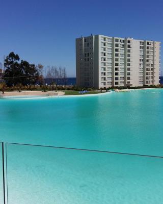 Papudo Laguna VISTA AL MAR Y PISCINA