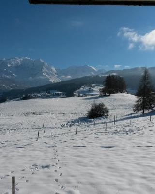 Rez de chaussée très calme vue Mont-Blanc