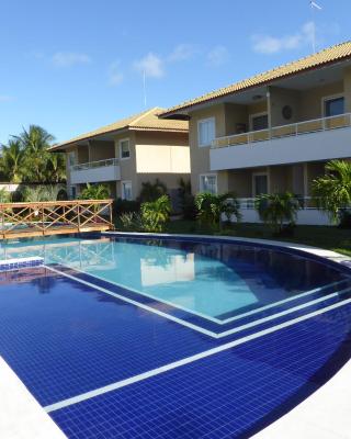 Soft Guarajuba -Lindo Village Residencial amplo 2 quartos com suite e varanda no Térreo