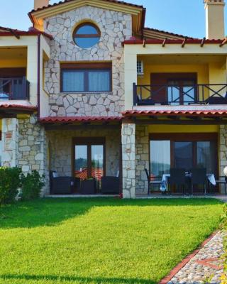 Villa Fourka on the beach
