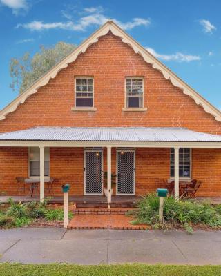 Eliza 1875 Red Brick Duplex Townhouse