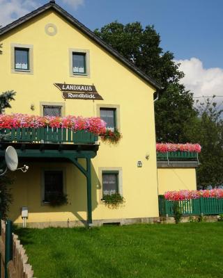 Landhaus Rundblick im Elbsandsteingebirge bei Bad Schandau