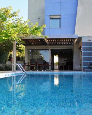 Deluxe 3BD Pool Villa in Chrousso beach Paliouri