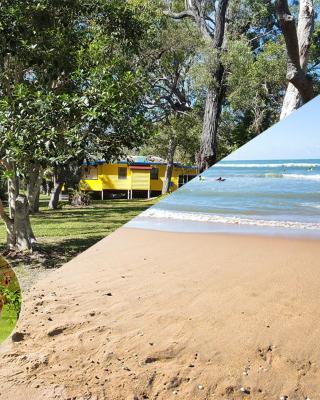 Yellow Cottage - bush and beach