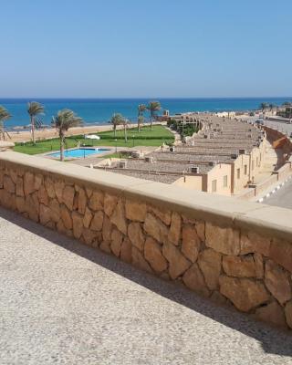 Chalet Ground floor two bedrooms With largeTerrace In Stella Di Mare sea view Ain El Sokhna for Families Only