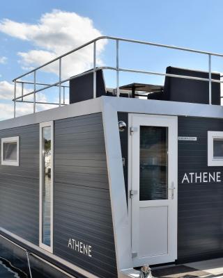 Cosy floating boatlodge Athene