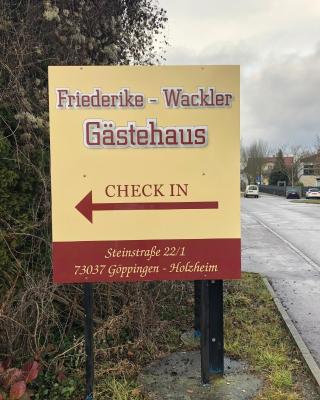 Friederike Wackler Gästehaus