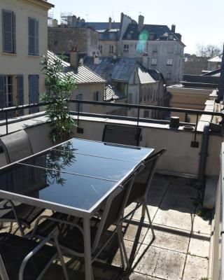 VERSAILLES CHATEAU AU CALME TERRASSE