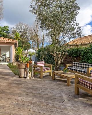 Maison douillette à 700m des plages