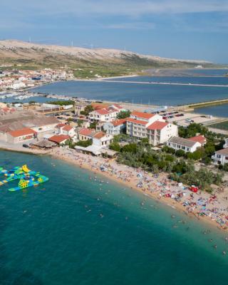 Villa Galeb Pag - at the main Beach