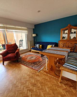 Bonito apartamento al lado playa con vistas al lago, al lado de San Juan de Luz.
