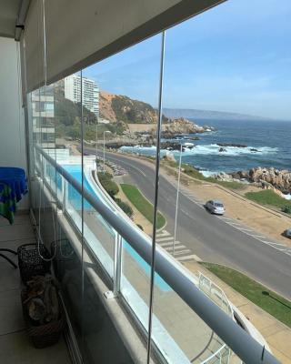 Departamento Nuevo con vista al mar, amoblado