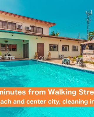 VIEWBOR VILLA - PATTAYA HOLIDAY HOUSE WALKING STREET 4 bedrooms