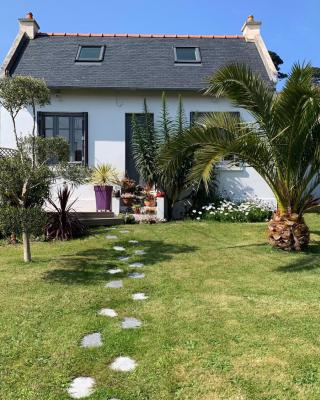 Maison de charme 3 étoiles avec jardin clos terrasse PERROS-GUIREC - ref 869