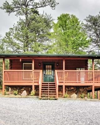 Log Cabin Studio in Sevierville with Deck and Hot Tub!