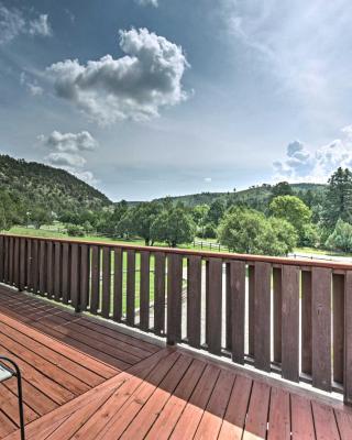 Unique Ruidoso Home with Deck on 3 and Private Acres!