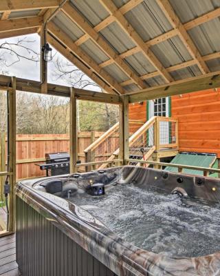 Just Fur Relaxin Sevierville Cabin with Hot Tub!