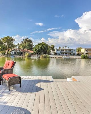 Lakefront Tempe House with Sun Deck, Hot Tub and Boats