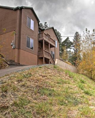 Mountainside Ruidoso Home with Hot Tub, Deck and Grill
