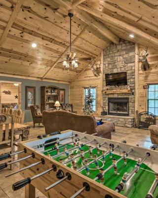 Lavish Cabin Hot Tub and Deck, Near Broken Bow Lake