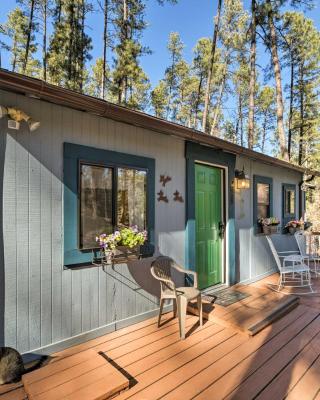 Ruidoso Cabin with Decks about 1 Mi to Downtown!