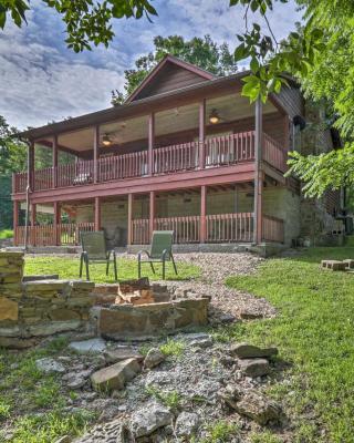 Creekside Hideaway with Fire Pit and Creek Access!