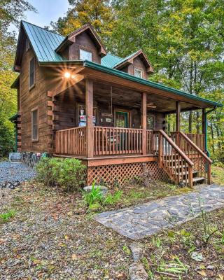 Pet-Friendly Rustic Bryson City Cabin with Fire Pit!